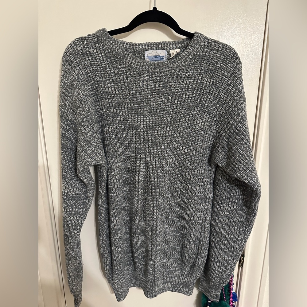 Gray sweater